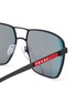 PRADA - Linea Rossa Red Graduated Lens Aviator Sunglasses