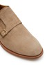 Detail View - Click To Enlarge - ANTONIO MAURIZI - Double Strap Suede Monk Shoes