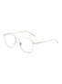 Main View - Click To Enlarge - SAINT LAURENT - Metal Square Frame Optical Glasses