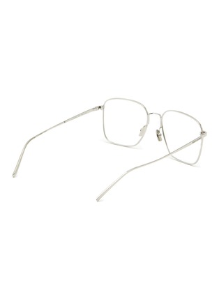 Figure View - Click To Enlarge - SAINT LAURENT - Metal Square Frame Optical Glasses