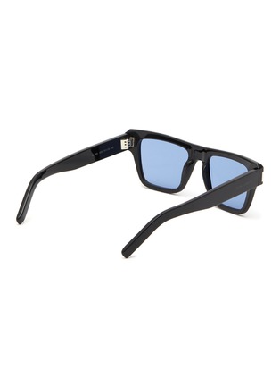 Figure View - Click To Enlarge - SAINT LAURENT - Acetate Square Frame Sunglasses