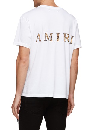 Back View - Click To Enlarge - AMIRI - TIGER PRINT LOGO APPLIQUE CHINESE NEW YEAR T-SHIRT
