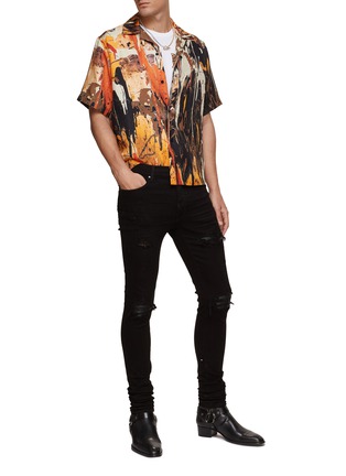 Figure View - Click To Enlarge - AMIRI - TIGER PRINT LOGO APPLIQUE CHINESE NEW YEAR T-SHIRT