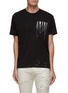 Main View - Click To Enlarge - AMIRI - Paint Drip Core Logo Cotton Jersey T-Shirt