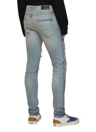 Back View - Click To Enlarge - AMIRI - ‘MX1’ TIGER PRINT LINED CHINESE NEW YEAR SKINNY JEANS