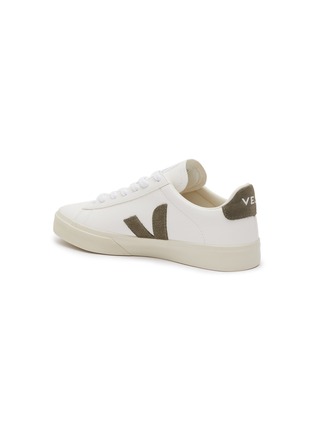  - VEJA - CAMPO' V LOGO CHROMEFREE LEATHER LOW TOP LACE UP SNEAKERS