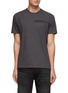 Main View - Click To Enlarge - ALEXANDER MCQUEEN - Logo Tape Cotton Jersey T-Shirt