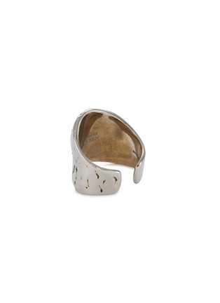 Detail View - Click To Enlarge - ALEXANDER MCQUEEN - Brass Shell Ring