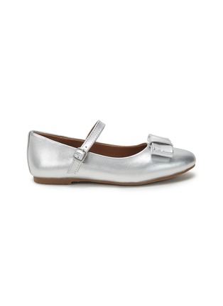 Main View - Click To Enlarge - AGE OF INNOCENCE - ‘Ellen' round toe leather kids and toddler ballerinas