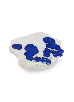 Main View - Click To Enlarge - STONE AND STAR - AZURITE SUN MALACHITE ON KALONITE CLAY 0.64kg