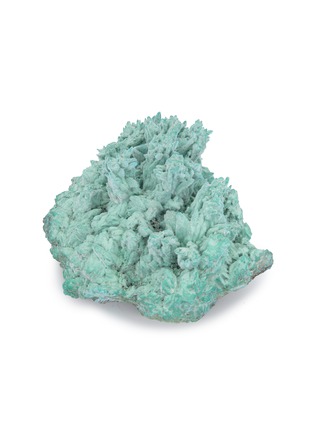 Main View - Click To Enlarge - STONE AND STAR - KOBYASHEVITE ON ARAGONITE WITH GYPSUM NEEDLES