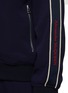 ALEXANDER MCQUEEN - Branded Side Stripe High Neck Track Jacket