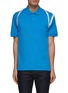 Main View - Click To Enlarge - ALEXANDER MCQUEEN - Logo Tape Harness Cotton Polo Shirt