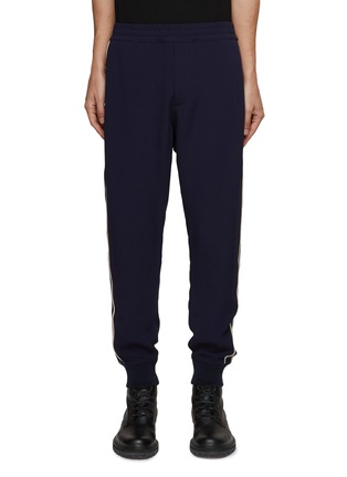 Main View - Click To Enlarge - ALEXANDER MCQUEEN - Branded Side Stripe Jogger Pants
