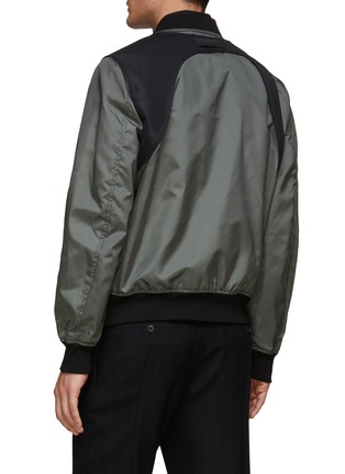 Back View - Click To Enlarge - ALEXANDER MCQUEEN - Harnessed Bomber Jacket