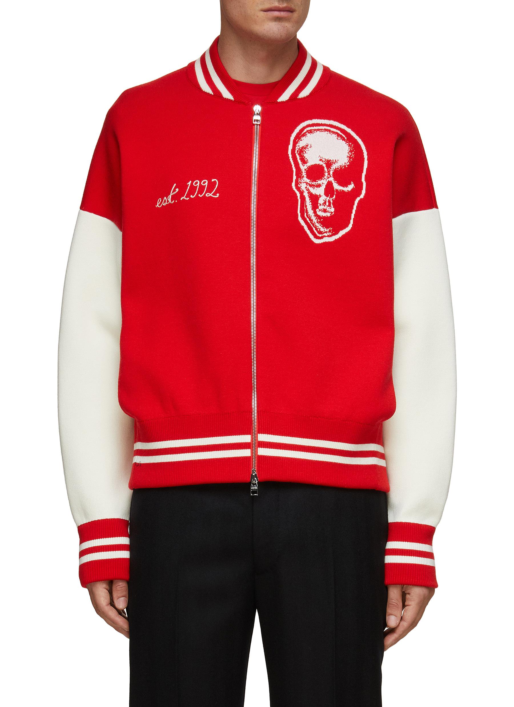 alexander mcqueen varsity jacket