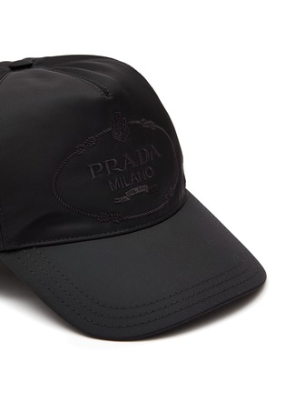 PRADA | Logo embroidery Re-Nylon baseball cap | Women | Lane Crawford