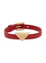 Main View - Click To Enlarge - PRADA - Logo charm Saffiano leather bracelet