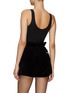 Back View - Click To Enlarge - SAINT LAURENT - SLEEVELESS LACE UP BODYSUIT