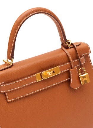 Detail View - Click To Enlarge - MAIA - Kelly Gold 28CM Epsom Leather Bag