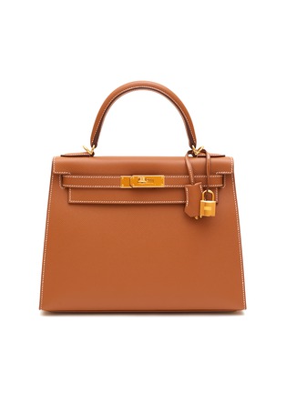 Main View - Click To Enlarge - MAIA - Kelly Gold 28CM Epsom Leather Bag