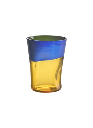 Main View - Click To Enlarge - NASONMORETTI - Dandy Water Glass – Blue/Yellow