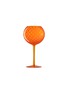 Main View - Click To Enlarge - NASON MORETTI - Gigolo Red Wine Glass – Orange