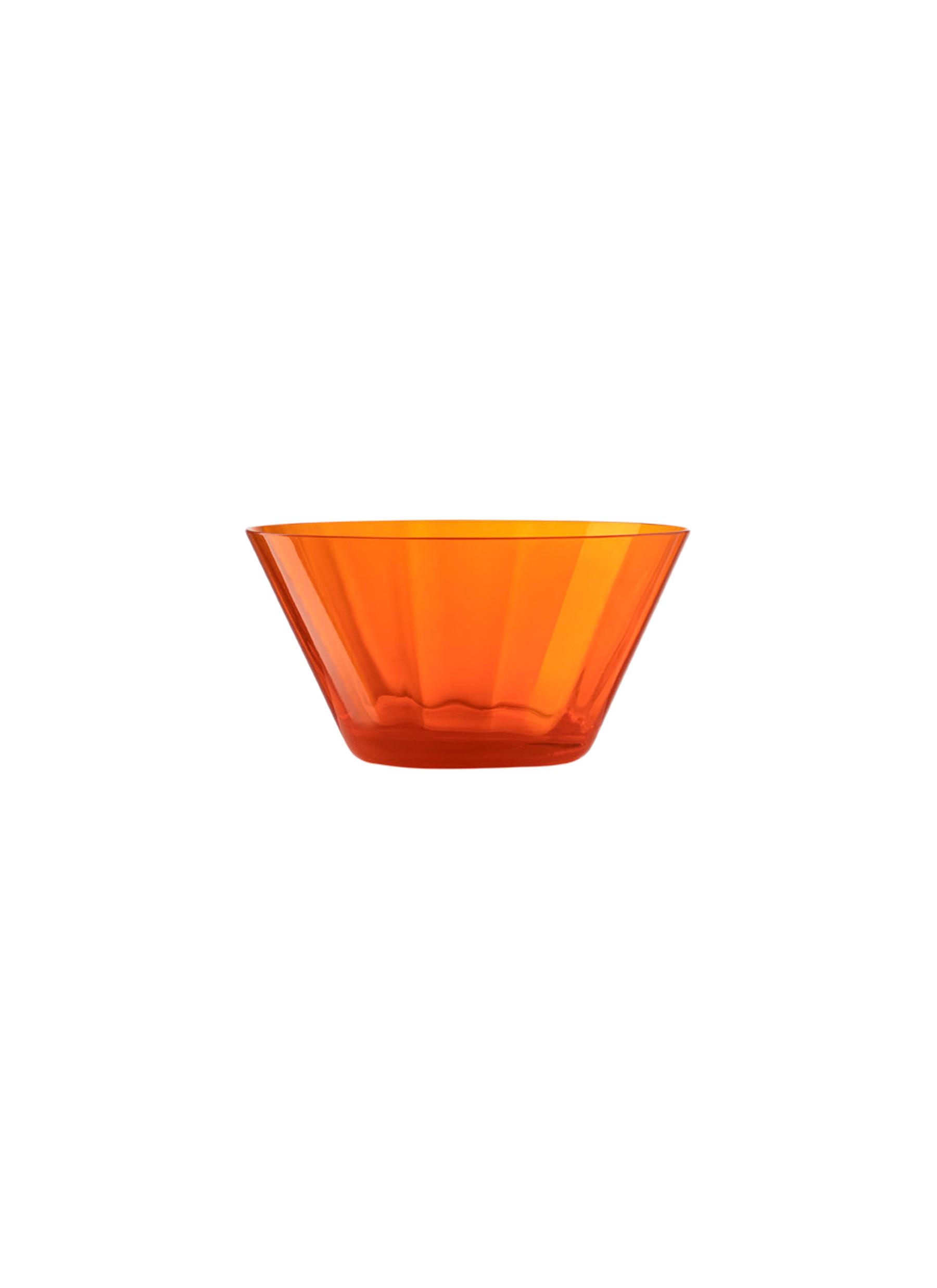 Nason Moretti Gigolo Finger Bowl - Orange In Animal Print