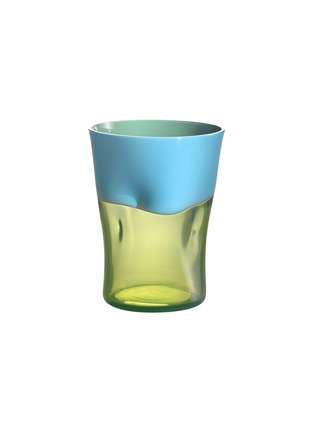 Main View - Click To Enlarge - NASON MORETTI - Dandy Water Glass – Bright Blue/Acid Green