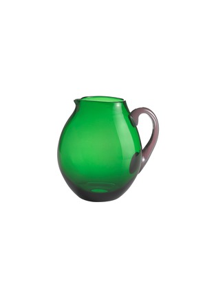 Main View - Click To Enlarge - NASON MORETTI - Dandy Glass Pitcher – Blueberry/Green