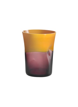 Main View - Click To Enlarge - NASON MORETTI - Dandy Water Glass – Yellow/Purple