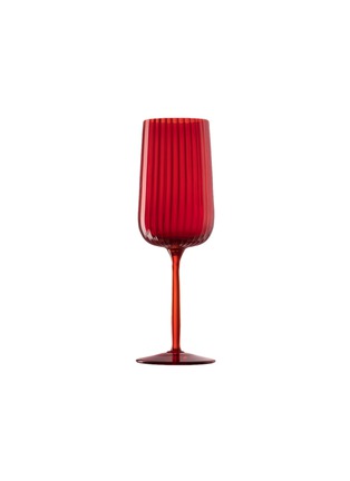 Main View - Click To Enlarge - NASON MORETTI - Gigolo White Wine Glass – Red