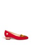 Main View - Click To Enlarge - CHARLOTTE OLYMPIA - Mascot tiger suede pumps