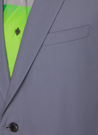  - DRIES VAN NOTEN - HEAVY COTTON POPLIN SINGLE BREASTED JACKET