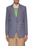 Main View - Click To Enlarge - DRIES VAN NOTEN - HEAVY COTTON POPLIN SINGLE BREASTED JACKET
