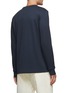 Back View - Click To Enlarge - THEORY - Modal Blend Long Sleeved T-Shirt