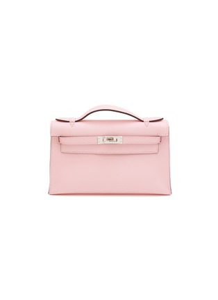 Main View - Click To Enlarge - MAIA - Mini Kelly Rose Sakura Swift Leather Pochette Bag