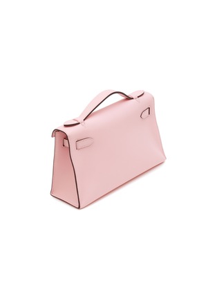 Figure View - Click To Enlarge - MAIA - Mini Kelly Rose Sakura Swift Leather Pochette Bag