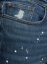 FRAME DENIM - ‘L’Homme’ Paint Splatter Detail Distress Skinny Jeans