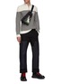 Figure View - Click To Enlarge - JW ANDERSON - JWA PULLER NAUTICAL STRIPED MOCK NECK SWEATER