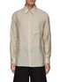 Main View - Click To Enlarge - LEMAIRE - CLASSIC COLLAR GRID PRINT BUTTON UP SHIRT