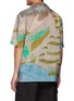 Back View - Click To Enlarge - LEMAIRE - Landscape graphic print bowling shirt