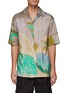 Main View - Click To Enlarge - LEMAIRE - Landscape graphic print bowling shirt