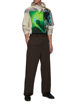 Figure View - Click To Enlarge - LEMAIRE - Belt detail loose fit pants