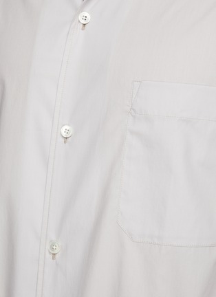  - LEMAIRE - Spread collar cotton poplin shirt