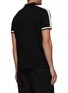 Back View - Click To Enlarge - MONCLER - Contrast shoulder panel polo shirt