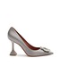 Main View - Click To Enlarge - AMINA MUADDI - BEGUM' SATIN PUMPS