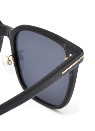Detail View - Click To Enlarge - TOM FORD - Square Acetate Frame Sunglasses