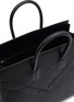 Detail View - Click To Enlarge - MAIA - Birkin Shadow Black 35CM Evercolour Leather Bag