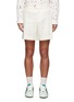 Main View - Click To Enlarge - AMIRI - TAILORED FLAT FRONT TEXTURED COTTON SHORTS